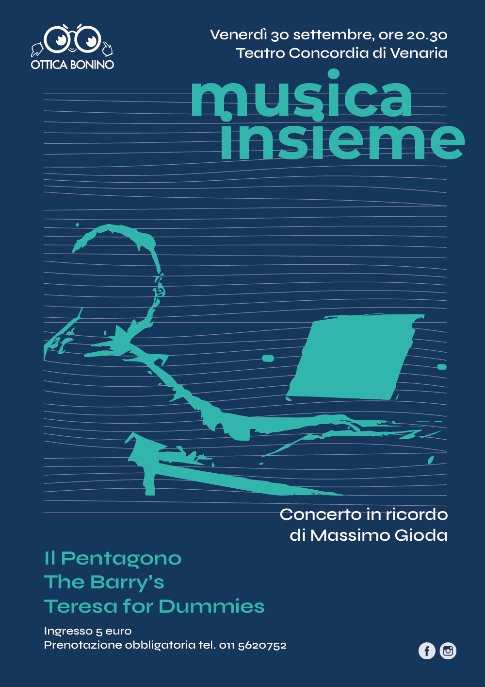 Venerdì 30 settembre: Musica Insieme!